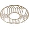 Ekena Millwork Empire Wood Fretwork Pierced Ceiling Medallion, Hickory, 34"OD x 12 1/2"ID x 3/8"T CMWP34X34X0375EPHI - alternate 3